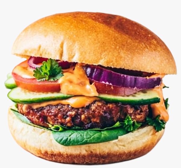 VEGAN BURGER!